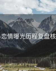 91爆料恋情曝光历程复盘核心看点
