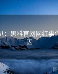 独家深扒：黑料官网网红事件背后原因