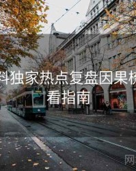 吃瓜爆料独家热点复盘因果梳理，必看指南